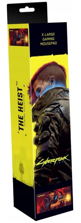 GLO Cyberpunk 2077 The Heist RGB XL Mousepad 5908305251125