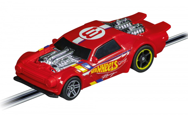 GO/GO+ 64216 HotWheels Night Shifter red 4007486642164