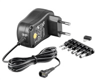 Goobay Univerzální napájecí adaptér 230V/3-12V stejnosměrný 1000mA ppadapter-70