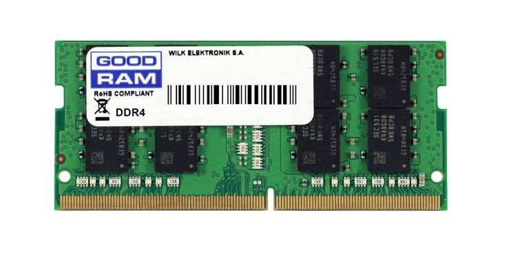 GOODRAM DDR4 8GB 2666MHz CL19 SODIMM GR2666S464L19S/8G