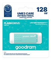 GOODRAM Flash Disk 128GB UME3 CARE, USB 3.0 UME3-1280CRR11