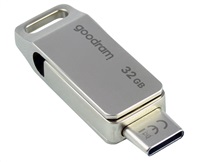GOODRAM Flash Disk 32GB ODA3, USB 3.2, stříbrná ODA3-0320S0R11