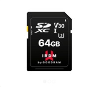GOODRAM SDXC karta 64GB IRDM (R:100/W:70 MB/s) UHS-I U3 IR-S3A0-0640R12