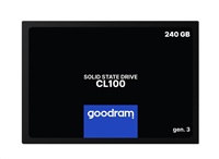 GOODRAM SSD CL100 Gen.3 240GB SATA III 7mm, 2,5" (R: 520MB/s; W 400MB/s) SSDPR-CL100-240-G3
