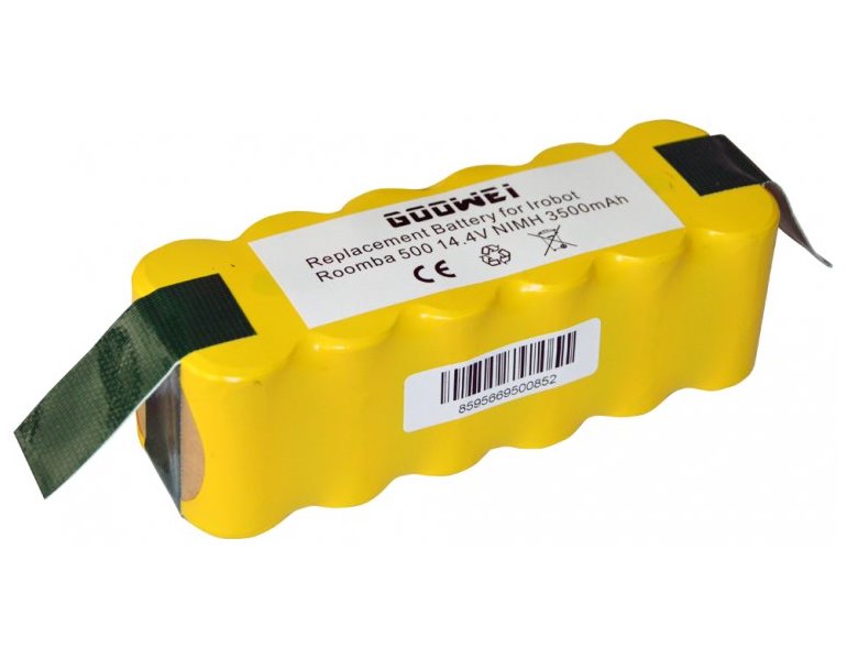GOOWEI ENERGY Baterie iRobot Roomba 500, 600, 700, 800, 900 – NiMH 3500 mAh E6616