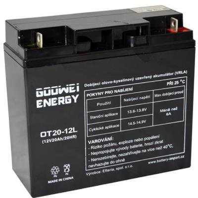 GOOWEI ENERGY Pb záložní akumulátor VRLA GEL 12V/35Ah (OTL35-12)