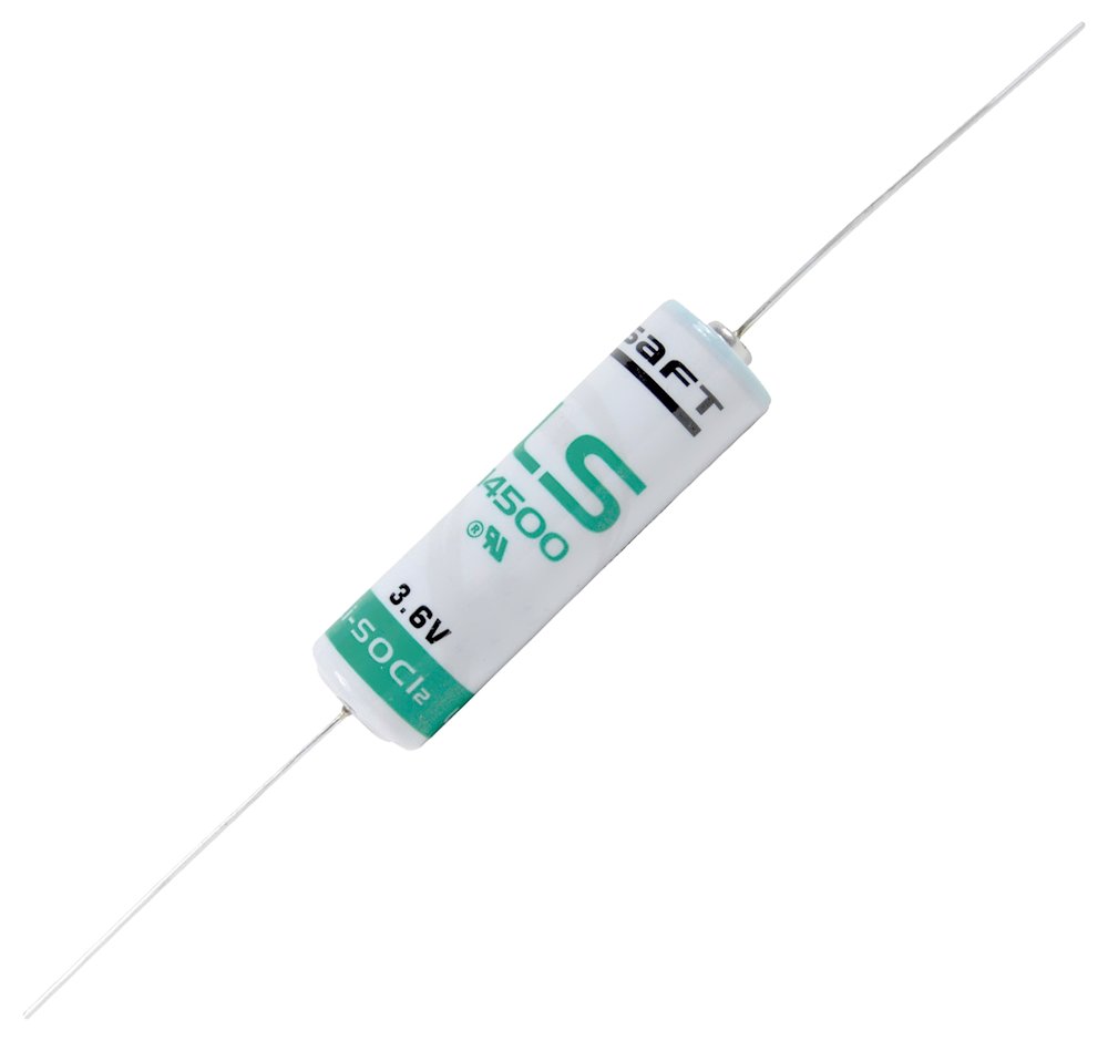 GOOWEI SAFT LS 14500 CNA lithiový článek 3.6V, 2600mAh, s drátkovými vývody SAFT LS14500 CNA