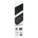 GoSmart predlžovací kábel 2 m / 4 zásuvky / s vyp. / s USB / biely-čierny / PVC / 1,5 mm2 8592920141588