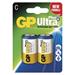 GP alkalická baterie 1,5V C (LR14) Ultra Plus 2ks blistr