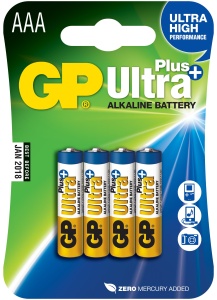 GP Ultra Plus 4x AAA