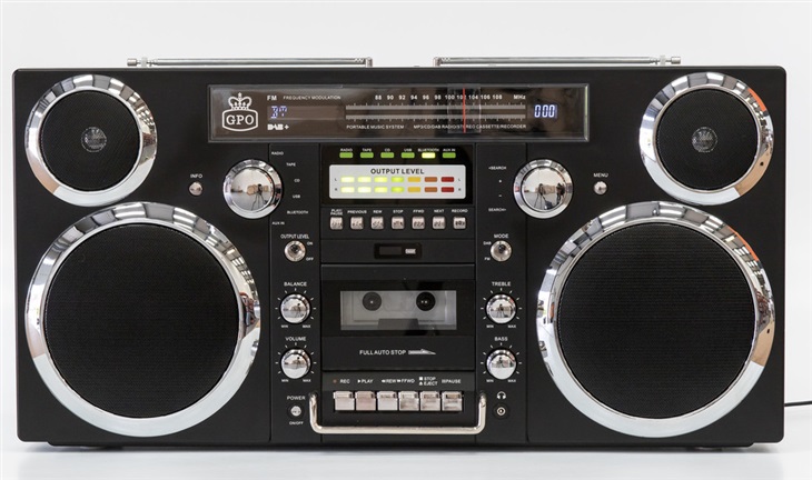 GPO BROOKLYN BLACK Radio prehravac 5060237571938