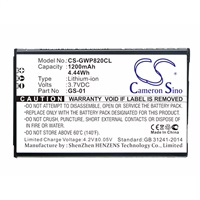Grandstream baterie 3,8V 1500mAh pro WP810, WP820, DP730 GS-01