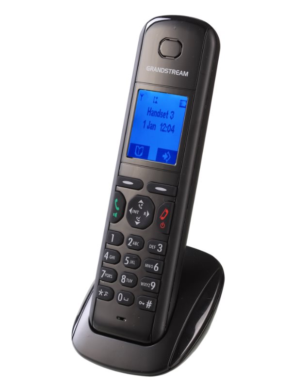 Grandstream DP710 Prídavný bezdrôtový IP DECT telefón (handset + nabíjacia miska, bez základne)