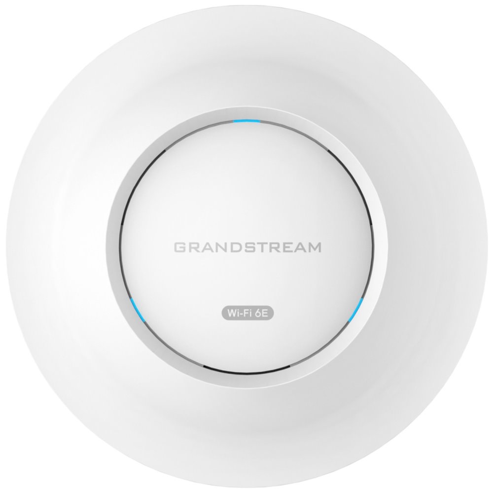 Grandstream GWN7665 AP, Wi-Fi 6E, 802.11ax, Tri-Band 2x2:2 MU-MIMO DL/UL OFDMA, 384 klientů, 48 SSID