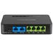 Grandstream HT814 V2 (ATA), 4x FXS, 2 SIP profily, 1x Gbit LAN, NAT router, 3-cestná konf.