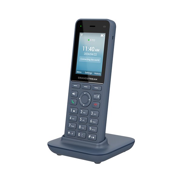Grandstream WP826 SIP WiFi telefon, 2,4" bar. displ., 3 SIP úč., BT, USB-C