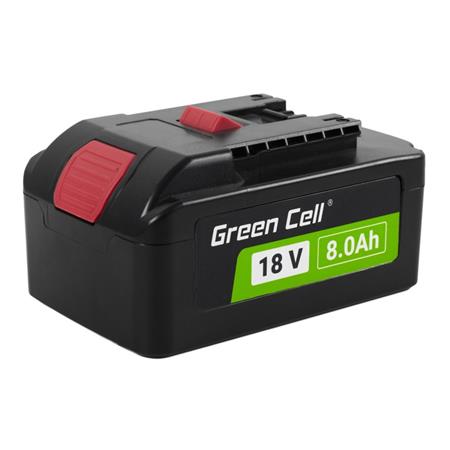 Green Cell Baterie pro elektrické nářadí Bosch 18V 8Ah Náhradní baterie GBA1600A016GK PTBO18V8
