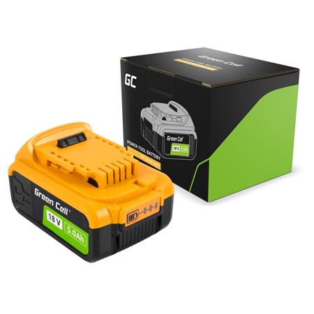 Green Cell Baterie pro elektrické nářadí DeWalt XR 18V 5Ah baterie za DCB184 PTDW18V5