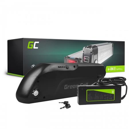 Green Cell Baterie pro elektrokolo 36V 13Ah 468Wh Ebike EC5 pro Ancheer, Samebike, Fafrees s nabíječkou EBIKE71STD