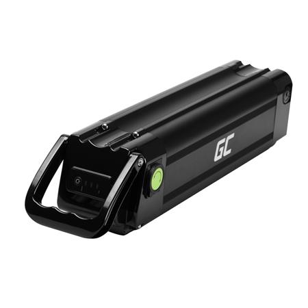 Green Cell Baterie Silverfish pro elektrokolo Ebike s nabíječkou 36V 11,6Ah 418WhXLR 3 piny ia pro Zündapp,. EBIKEGCF07