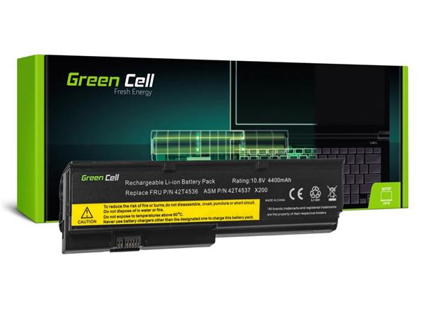 Green Cell Battery 42T4650 for Lenovo ThinkPad X200 X201 X200s X201i LE16