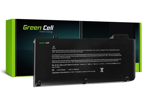 Green Cell Battery A1322 for Apple MacBook Pro 13 A1278 ( Early 2009, Early 2010, Early 2011, Late 2011, Early AP06