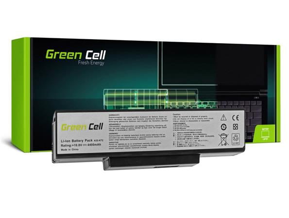 Green Cell Battery A32-K72 A32-N71 for Asus K72 K72J K72F K73SV N71 N71J N73SV X73S AS06