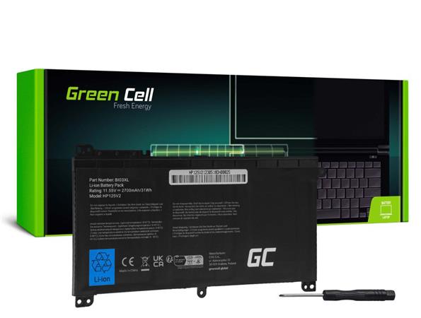 Green Cell Battery BI03XL ON03XL for HP Pavilion x360 13-U 13-U000 13-U100 Stream 14-AX 14-AX000 HP125V2