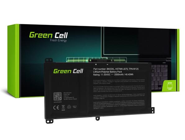 Green Cell Battery BK03XL for HP Pavilion x360 14-BA 14-BA015NW 14-BA022NW 14-BA024NW 14-BA102NW 14-BA104NW HP167