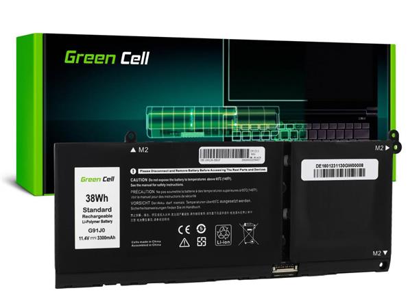 Green Cell Battery G91J0 to Dell Latitude 3320 3330 3520 Inspiron 15 3511 3525 5510 DE160