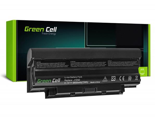 Green Cell Battery J1KND for Dell Inspiron 13R 14R 15R 17R Q15R N4010 N5010 N5030 N5040 N5110 T510 DE02