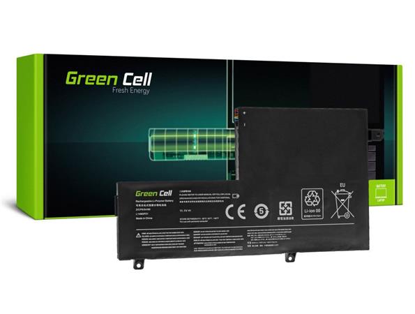 Green Cell Battery L14M3P21 for Lenovo Yoga 500-14IBD 500-14ISK 500-15IBD 500-15ISK LE124