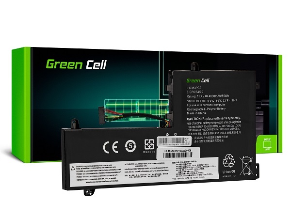 Green Cell Battery L17C3PG1 L17L3PG1 L17M3PG2 L17M3PG3 for Lenovo Legion Y530-15ICH Y540-15IRH LE165