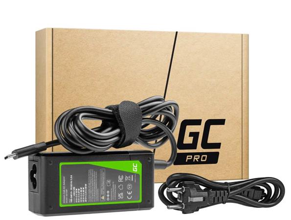 Green Cell Charger / AC Adapter / Power Supply USB-C 45W for laptops, tablets and phones AD133P