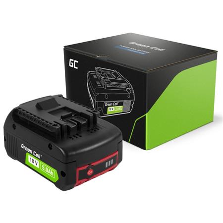 Green Cell Náhradní baterie pro elektrické nářadí Bosch 18V 5Ah GBA 1600A002U5 PTBO18V5