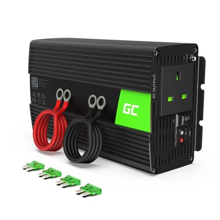 Green Cell Power Inverter 24V to 230V 1000W/2000W Modified sine wave UK PLUG INV23UK
