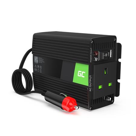 Green Cell Power Inverter 24V to 230V 150W/300W Modified sine wave UK PLUG INV28UK