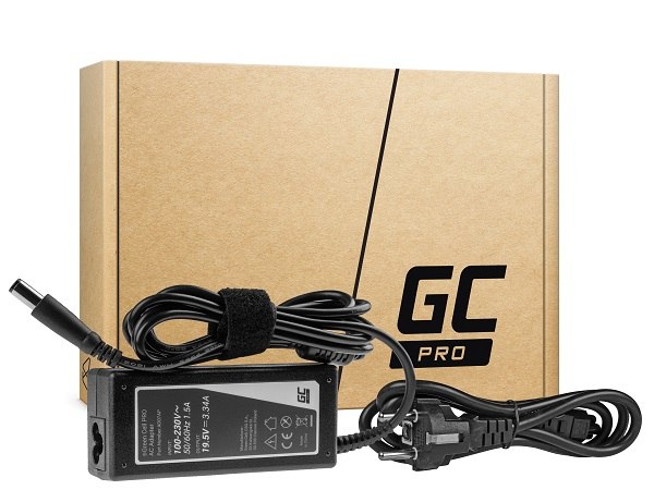 Green Cell PRO Charger / AC Adapter 19.5V 3.34A 65W for Dell Latitude E6330 E6410 E6430 E6530 E7440 Inspiron 15 5 AD07AP