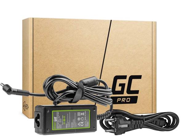 Green Cell PRO Charger / AC Adapter 19V 2.37A 45W for Asus R540 X200C X200M X201E X202E Vivobook F201E S200E ZenBo AD40P