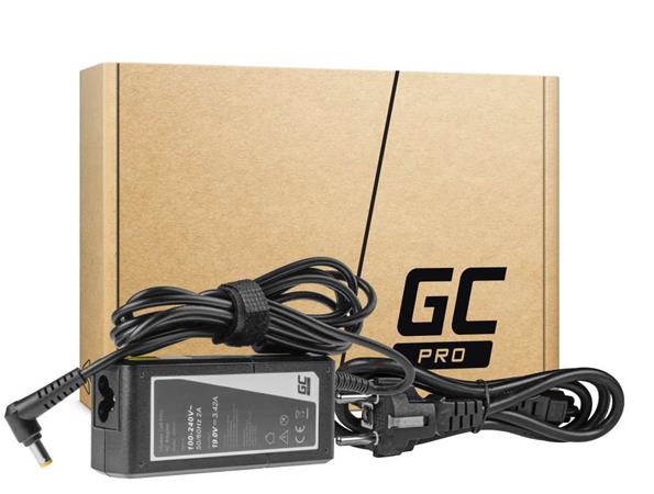 Green Cell PRO Charger / AC Adapter 19V 3.42A 65W for Acer Aspire 5741G 5742 5742G E1-521 E1-531 E1-531G E1-570 E1 AD01P
