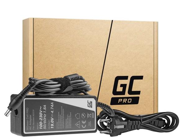 Green Cell PRO Charger / AC Adapter 19V 4.74A 90W for Samsung R510 R522 R525 R530 R540 R580 R780 RV511 RV520 NP350 AD21P