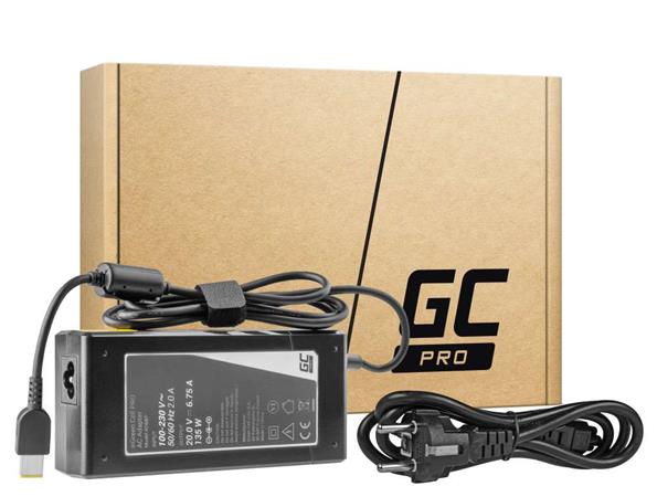 Green Cell PRO Charger / AC Adapter 20V 6.75A 135W for Lenovo IdeaPad Gaming L340-15 L340-17 15ARH05 15IMH05 Legio AD68P