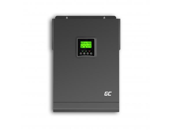 Green Cell -Solární invertor Off Grid Solární invertor s MPPT solární nabíječkou 48VDC 230VAC 3000VA / 3000W či INVSOL04