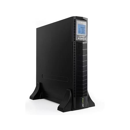 Green Cell UPS pro serverové racky RTII 1000VA 900W s LCD displejem UPS13