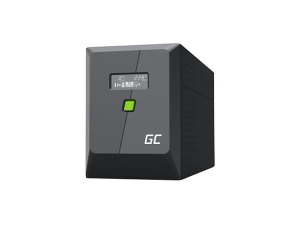 Green Cell Záložní zdroj UPS 1500VA 1050W PowerProof s LCD displejem UPSLP1050