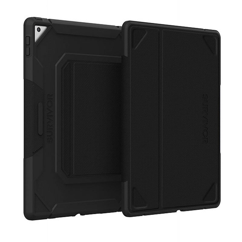 Griffin puzdro Survivor Rugged Folio pre iPad 10.2" 2019/2020/2021 - Black GIPD-026-BLK