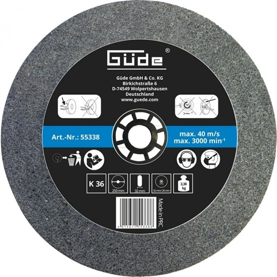 GÜDE Brusný kotouč 250x32x32 mm, K36 4015671553386