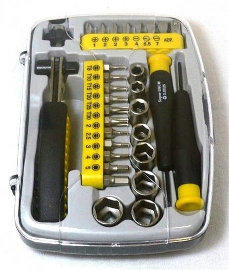 GÜDE Sada ráčny a šroubováků BR 31 4033461741027