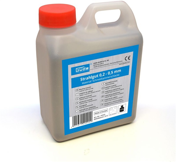 GÜDE Tryskací materiál 1,5kg, 0,2-0,5 4015671400000