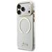 Guess IML Glitter Script Strap MagSafe kryt iPhone 17 Pro biely 57983128958